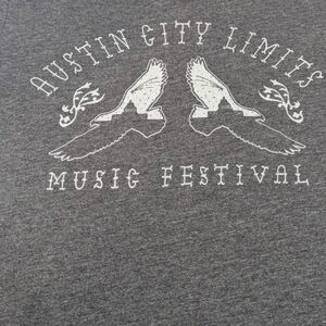 Austin City Limits 2021 Music Festival Long Sleeve Grey Tee Shirt To…